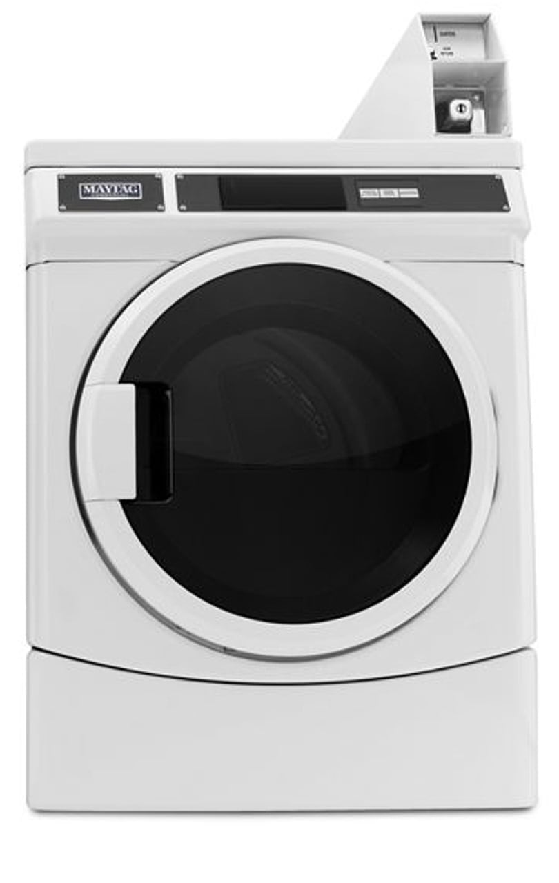 Maytag MDE28PDCGW 1 Maytag Commercial Single Load Super Capacity Electric Dryer MDE28PDCYW 81710.1593675530