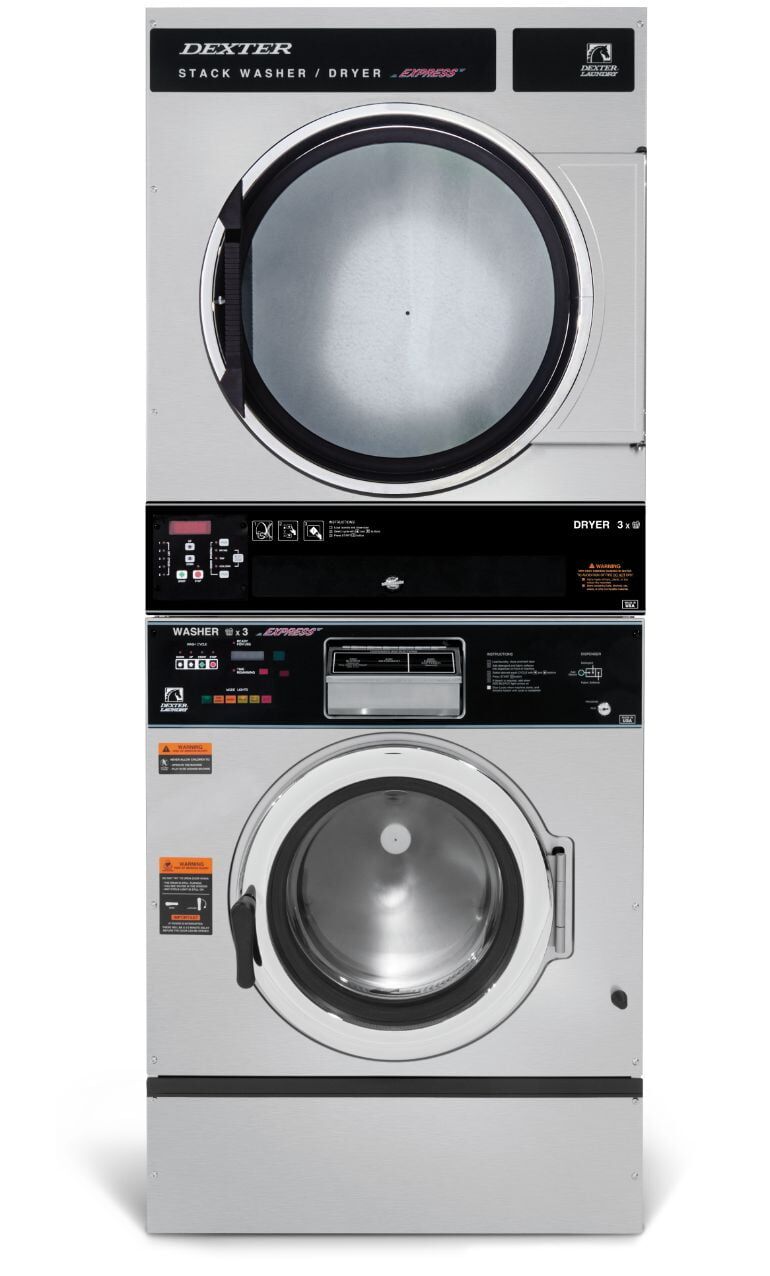 Dexter T-450 SWD 30Lb 6 Cycle Stack Washer/Dryer 1 opl t 450 swd eU8L8SjikyaE21pzBFVYecAvdzvToIEpDlMk0JiT2ZU